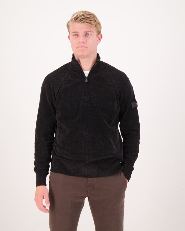 Crivelli Half-Zip Zwart