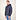 Pharrell Hooded Down Bomber Jacke Dunkel Blau
