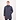 Piumino Medio Liscio Jacke Blau