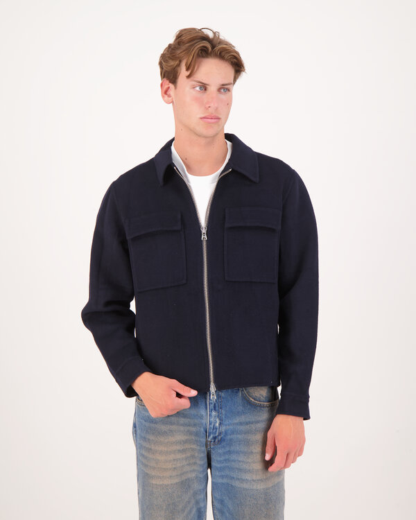 Alban 8447 Overshirt Marine