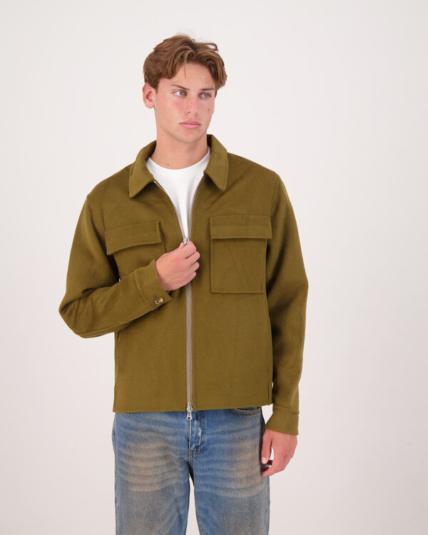 Alban 8447 Overshirt Army
