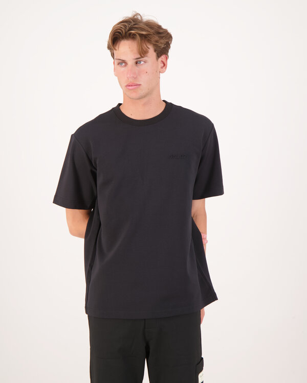 Nat SS Logo 3457 Shirt  Schwarz