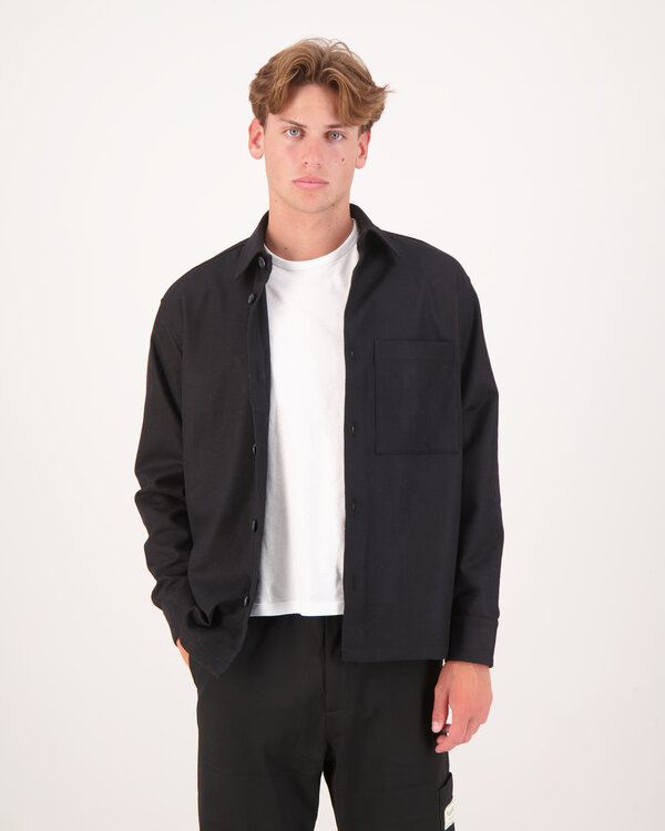 Freddy 1630 Overshirt Schwarz