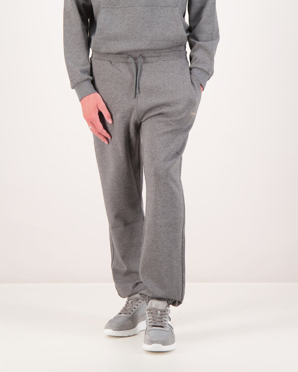 Interlock Logo Jogginghose Dunkelgrau