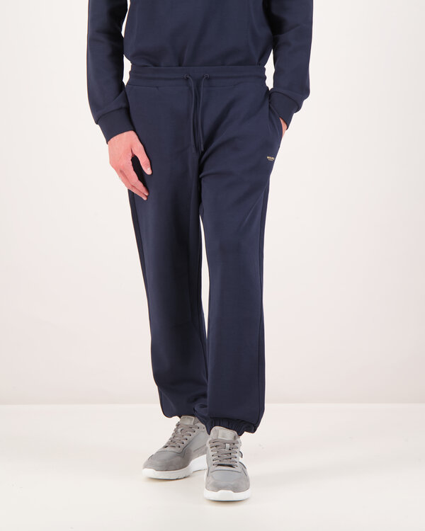 Interlock Logo Joggingbroek Blauw