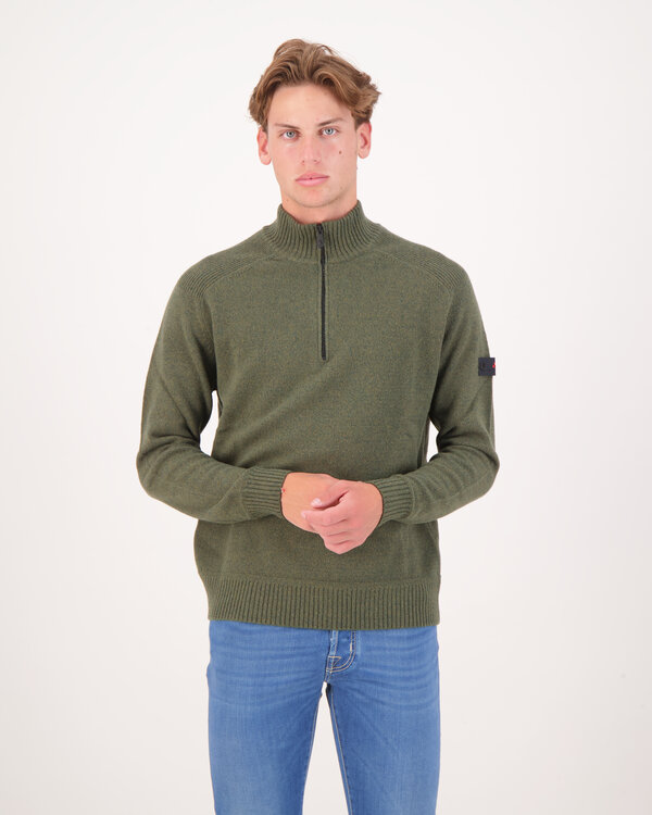 Braille 03 Half Zip Army
