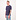 Brush Arrow Slim Shirt Dunkelblau
