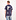 Brush Arrow Slim Shirt Dunkelblau