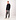6100062 Fleece Hoodie Zwart