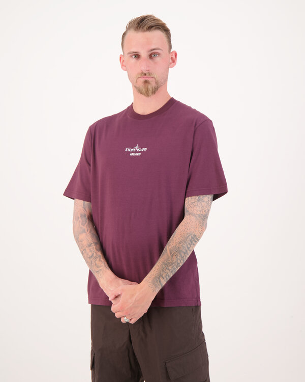 2100037 Archivio Shirt Bordeaux