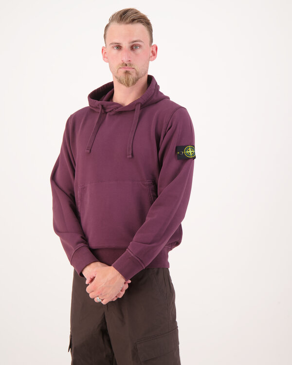 6100062 Fleece Hoodie Bordeaux
