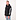 Ink Arrow Slim Zip Hoodie Black