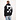 Ink Arrow Slim Zip Hoodie Black