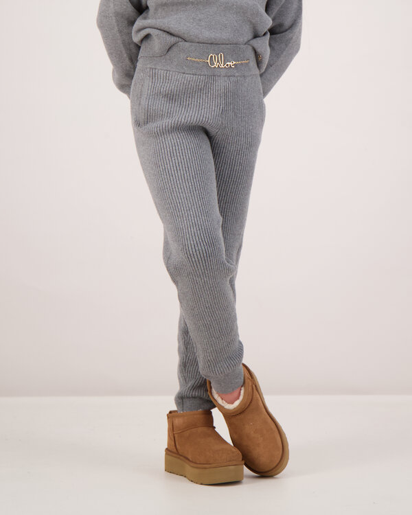 Knitted Pants Grey