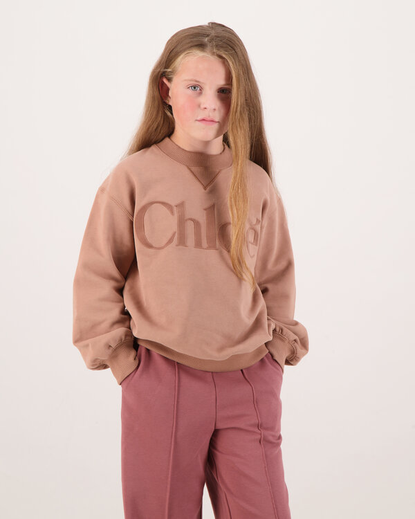 Logo Sweater Brown