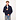 Badge Knit Cardigan Marine