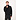 Badge Knit Cardigan Schwarz