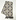Sciarpa Jacquard Raw Scarf Grijs