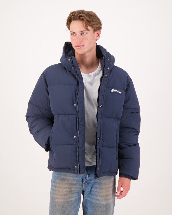 Signature Puffer Jacket Navy