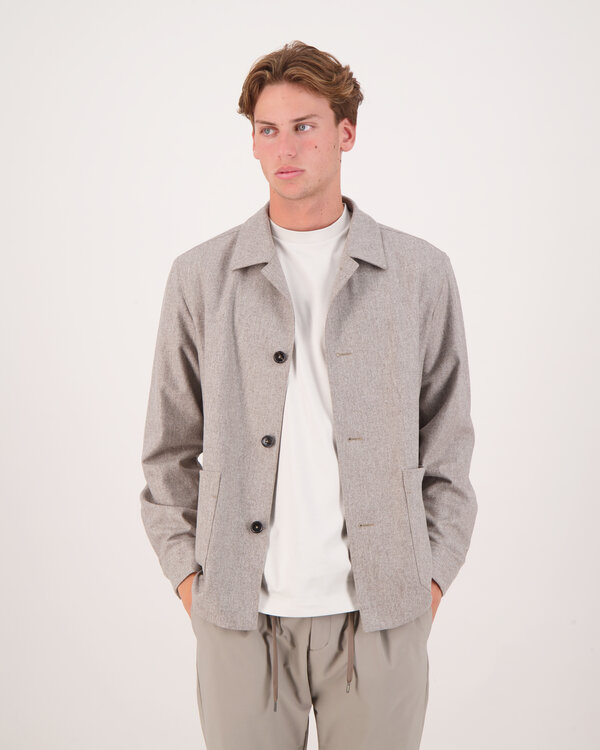 Chore Jas Midden Grijs