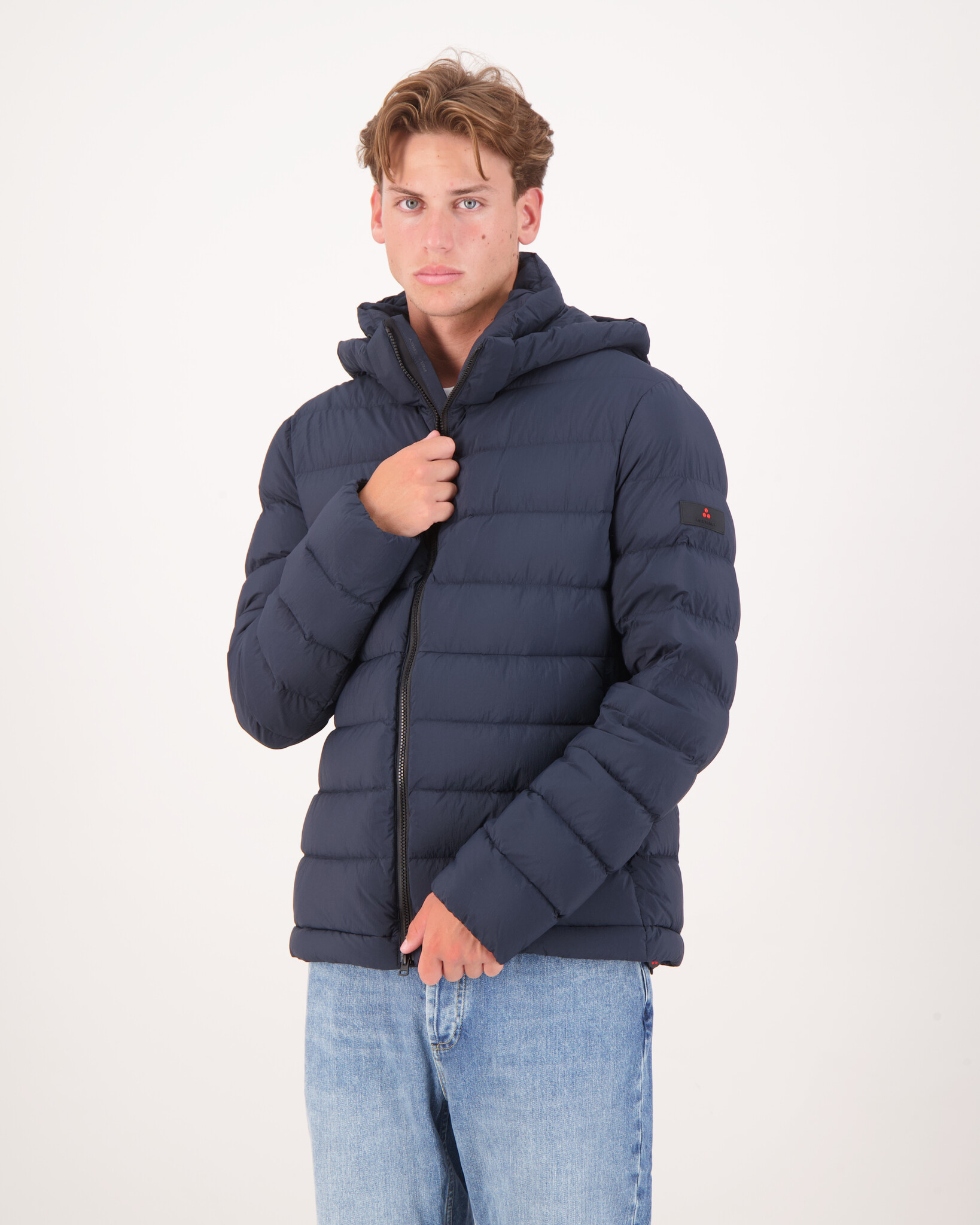 Wattierte Jack Peuterey Daunenjacke Schwarz Peuterey Boggs