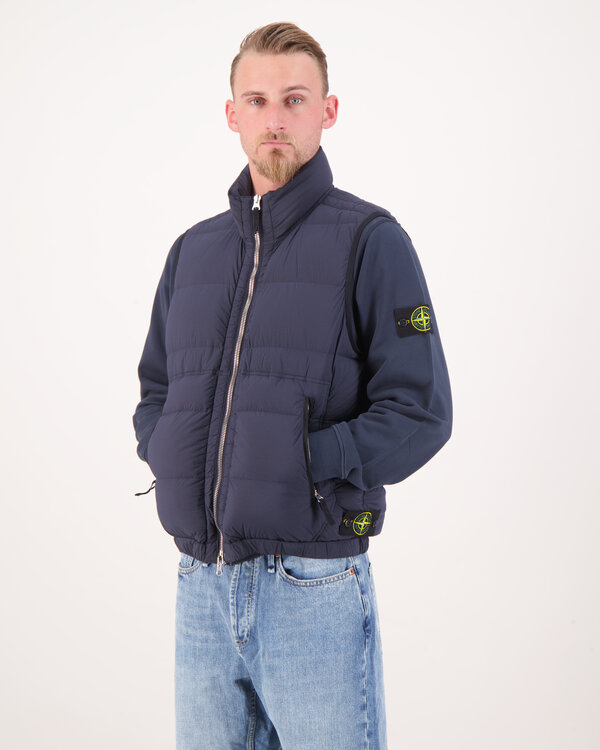 G100007 Seamless Tunnel Nylon Down - TC Bodywarmer Marine