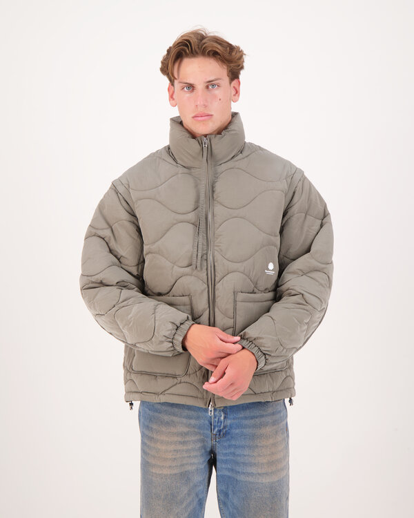 Detachable Jacke Taupe