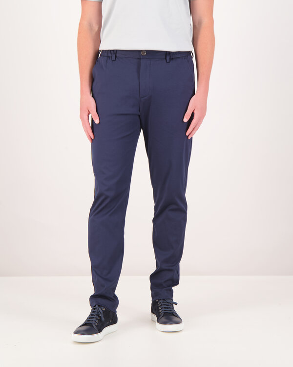 Heavy Supima Tapered Broek Marine