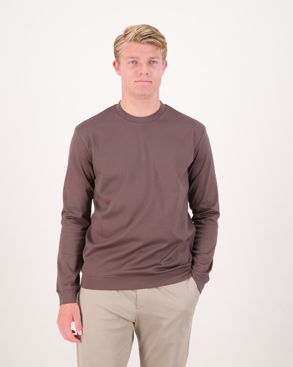 Heavy Supima Sweatshirt Braun