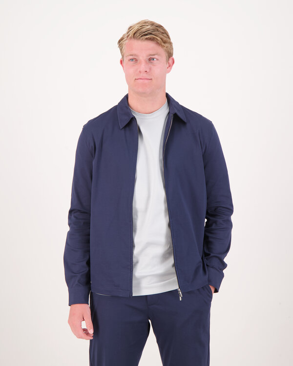 Heavy Supima Overshirt Marine