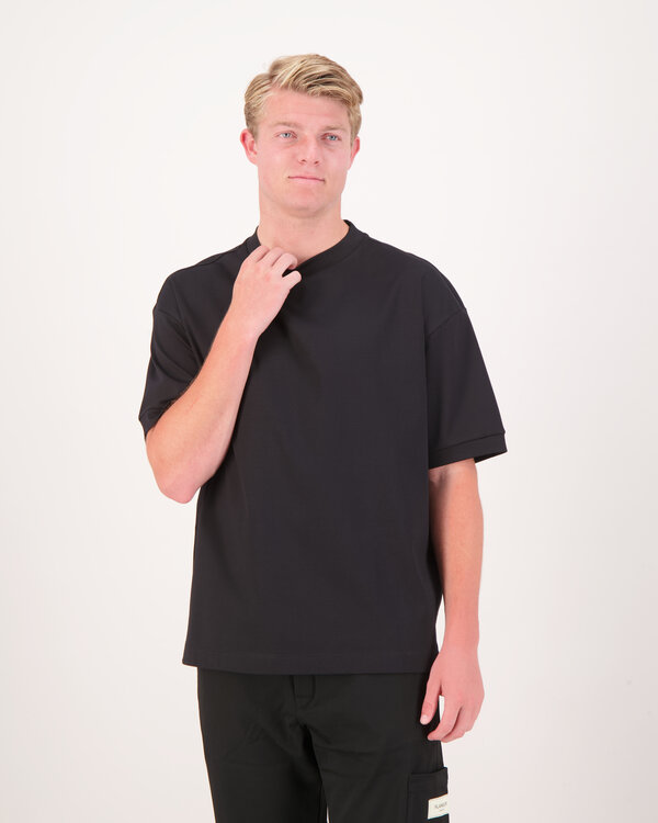 Heavy Supima Oversized T-Shirt Zwart