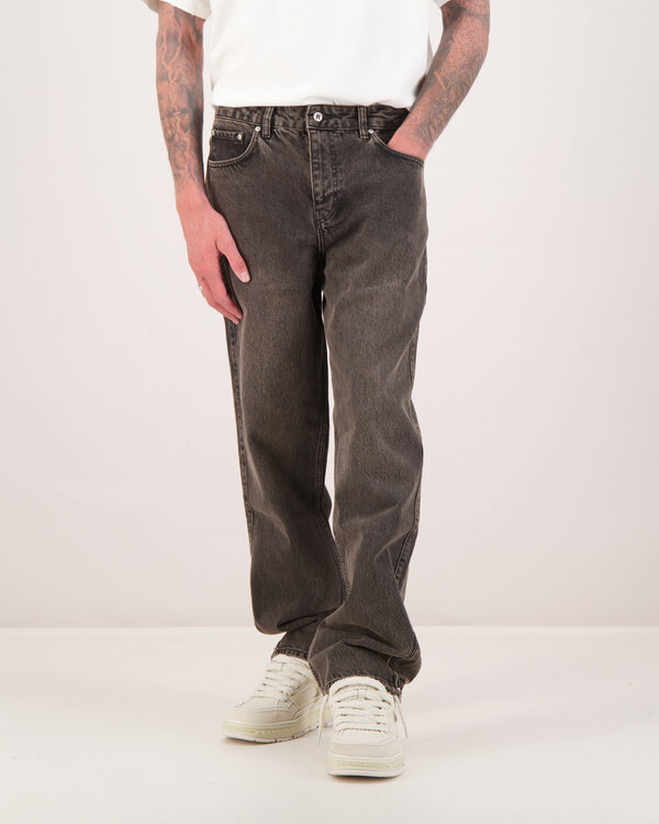 R2S Split Denim Broek Grijs