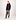 Q100004 Soft Shell Light Hooded Jas Zwart