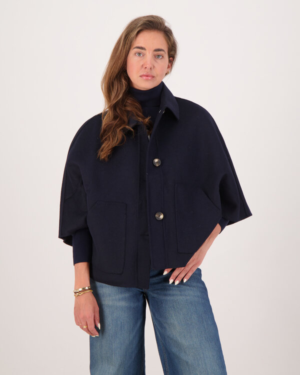 Lena Poncho Marine