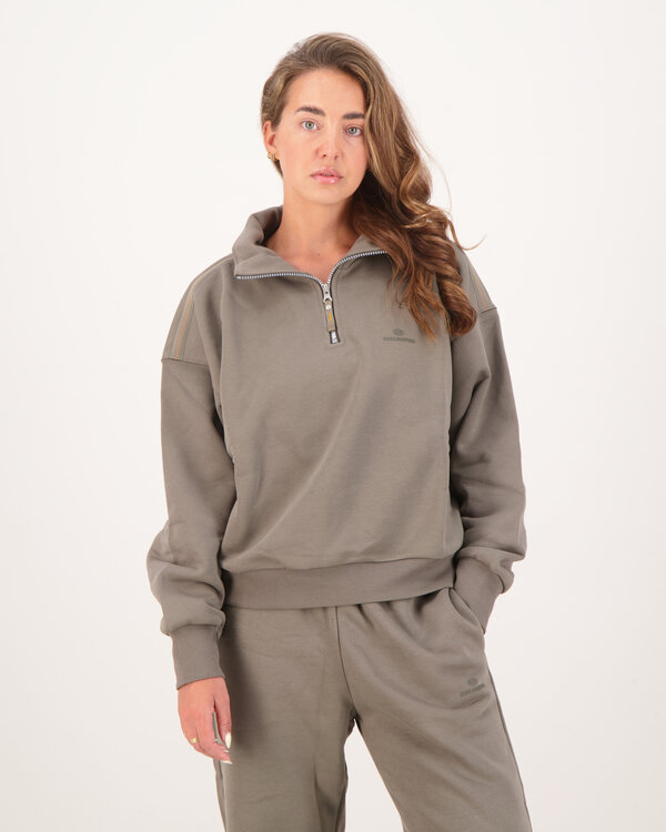 Zendaya Half Zip Olive