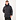 4100012 Crinkle NY Recycled down parka Jacket Schwarz