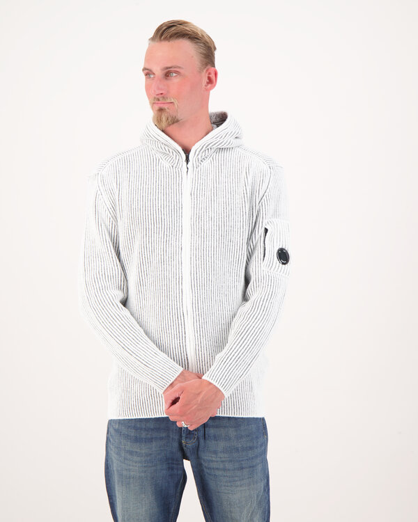 Fleece Gebreid Vest Donkergrijs
