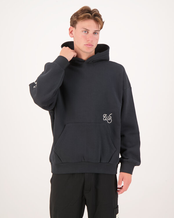 Gustaf Hoodie Zwart