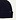 Knitted Ribbed Beanie Blau