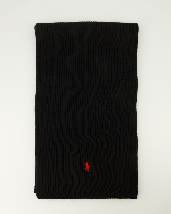 Wollschal Schwarz