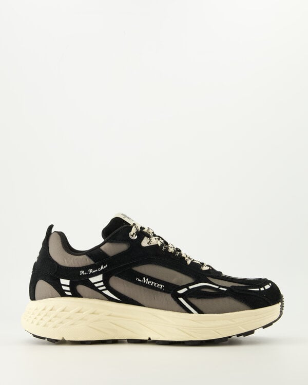 The Re-Run Max Nubuck Sneaker Black