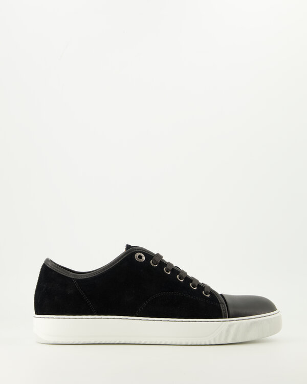 DBB1 Leather and Suede Sneaker Zwart