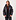Sten Hooded Down Jacke Schwarz