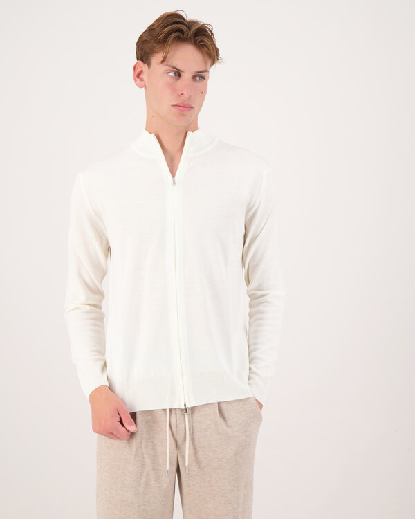 Bomber Zip Vest Ivoor