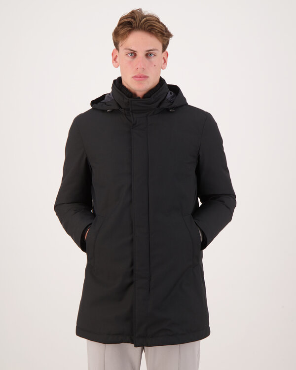 Woven Jacke Schwarz