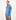 6100062 Fleece Hoodie Blauw