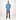 6100062 Fleece Hoodie Blauw