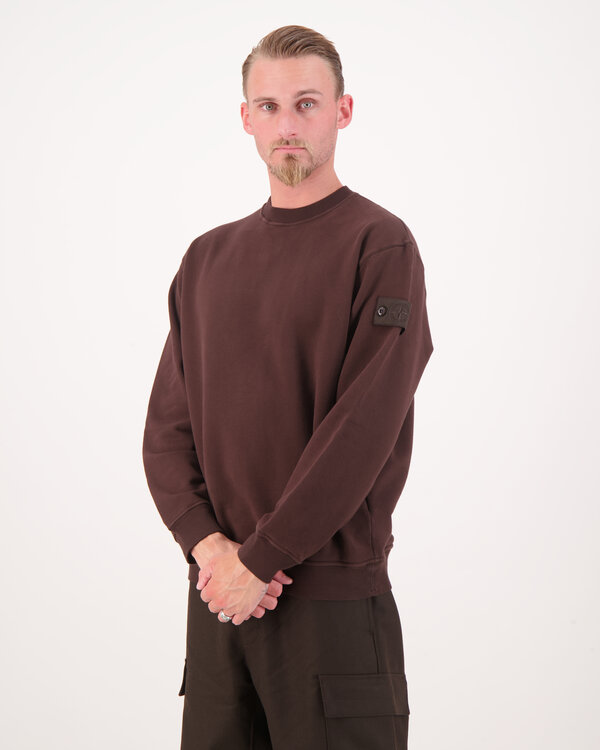 6100069 Ghost Piece Sweatshirt Braun