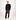 5100006 Full Rib Strickjacke Schwarz