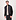 Hybridge Knit Jacke Schwarz